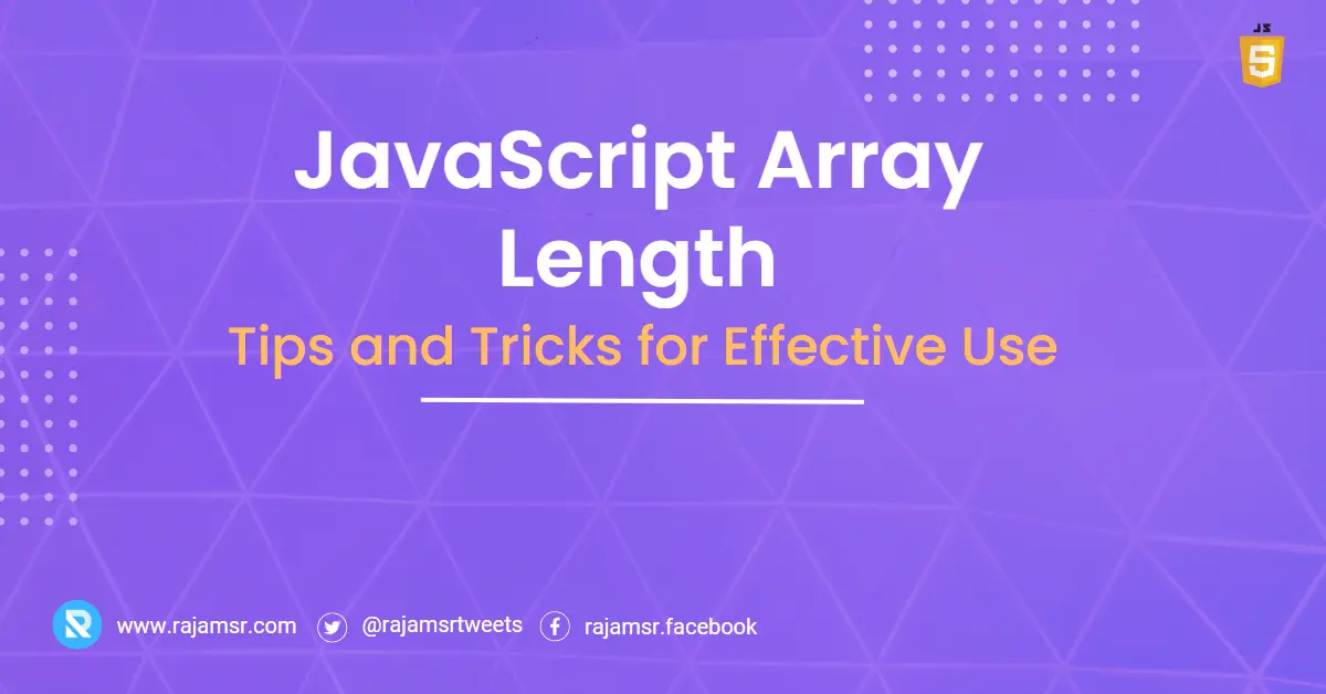 JavaScript Array Length: How to Use It Effectively | MSR