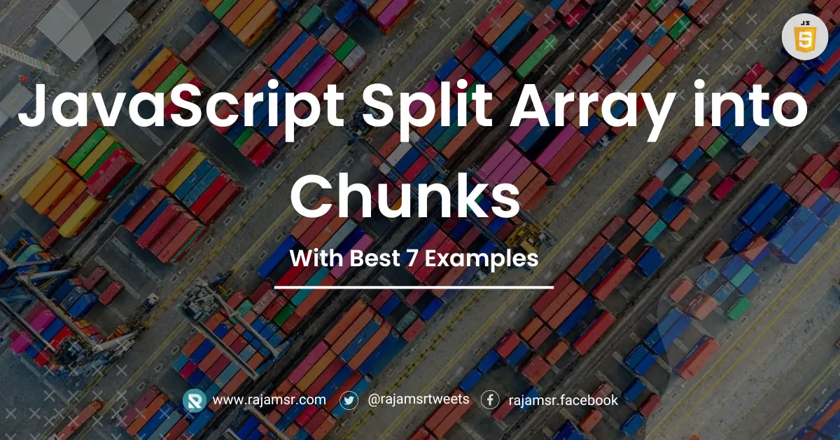 get the chunk in javascript assignment expert